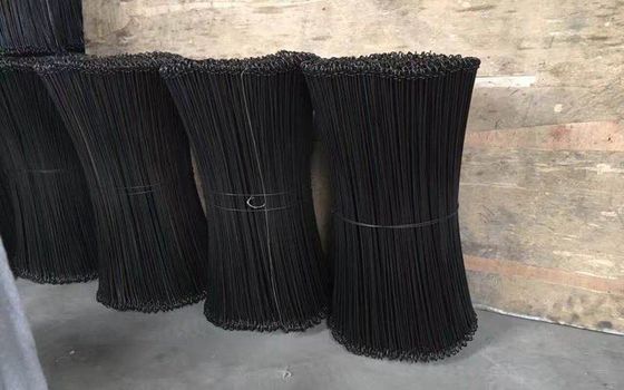 Electro Black Iron 2000pcs 17 Gauge 350mpa Metal Tie Wire