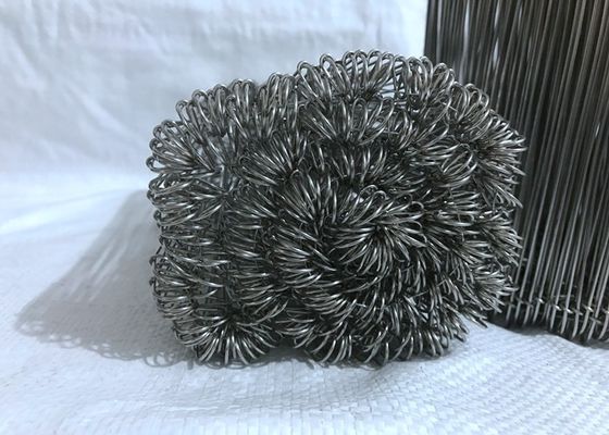 Twin Loop BWG8 Metal Wire Binding Pvc / Black / Galvanized