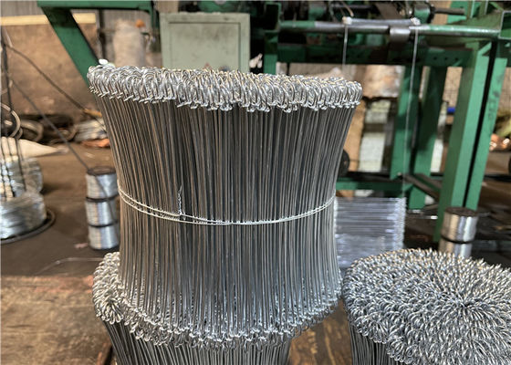 550mpa Bwg 18 Galvanized Double Loop Wire Ties