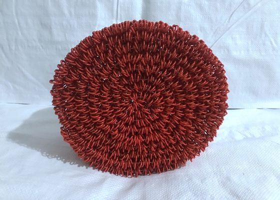 Red Pe Decorative Bwg22 Galvanised Binding Wire Rust Proof Surface Corrosion Resistance
