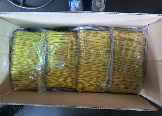 Green Yellow 24" 2mm Q235 Tie Wire For Steel Reinforcement