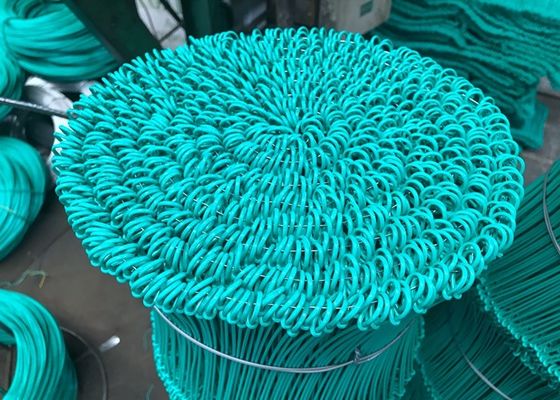PVC Coated Galvanized 1.6mm 4" 6" Q195 Rebar Tie Wire Loops