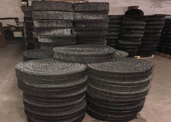 1.0mmx12.7cm Black Annealed Double Loop Tie Wire