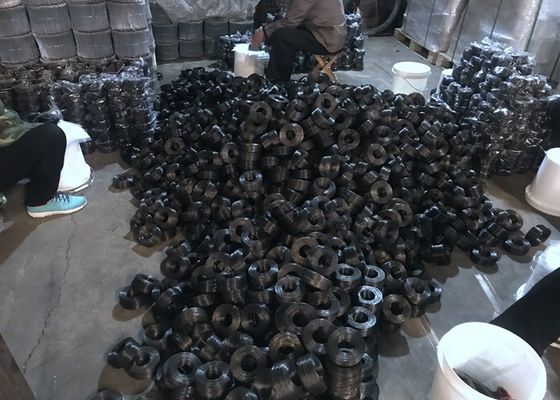 ISO9001 BWG18 550mpa Soft Flexible Black Annealed Tie Wire