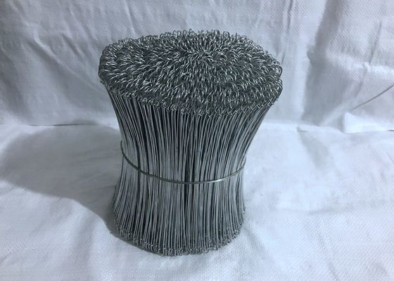 1.0mm 1.2mm 1000Pcs Galvanized Double Loop Wire Ties