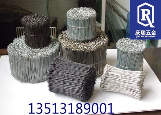 18G 6" 12" Q195 Galvanized Double Loop Wire Ties