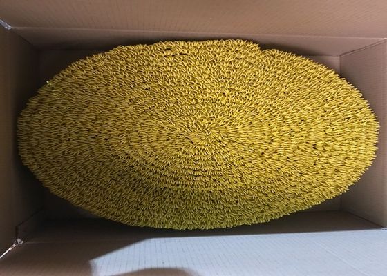 Yellow Twist 24" 350mpa 17G 3.5Lbs PVC Coated Tie Wire