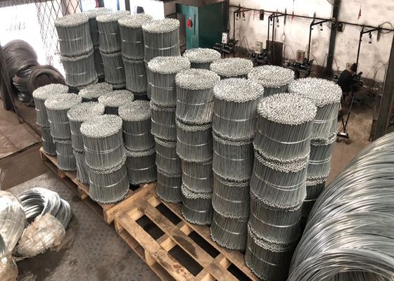 Double Ring 3.5lbs Q195 4mm Stainless Steel Wire Loop Ties