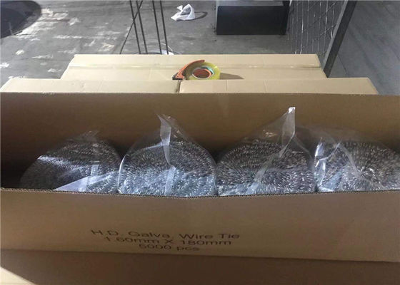 Building Fixation 1.2-1.6mm Galvanized Binding Wire Strong Flexibility