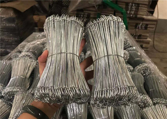 Galvanized Bwg8 Loop Tie Wire For Supermarket Family Courtyard Fence Binding