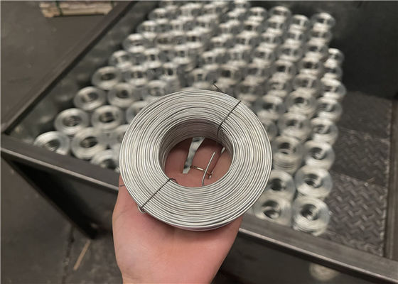 Hot Dipped Galvanized 1.2mm 1.2kg Double Loop Rebar Tie Wire