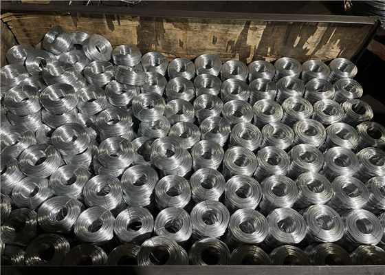 Hot Dipped Galvanized 1.2mm 1.2kg Double Loop Rebar Tie Wire